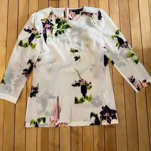 French connection sheer top